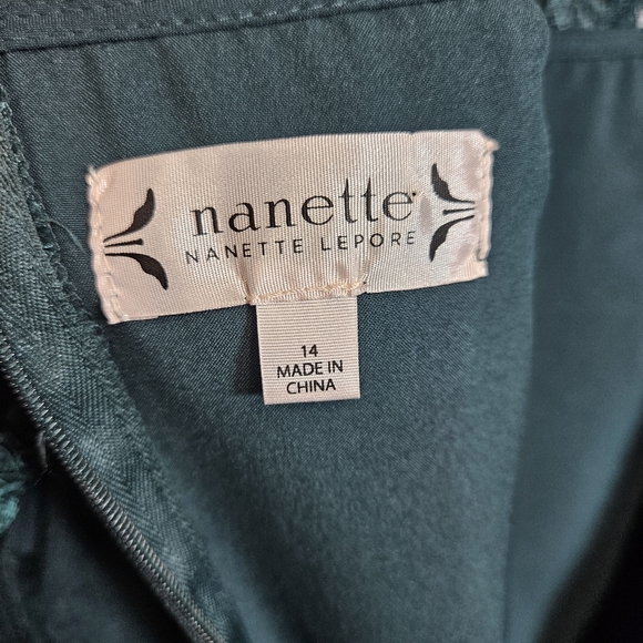 Nanette Lepore green lace dress - Picture 11 of 16